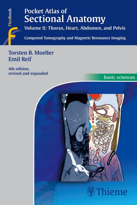 Pocket Atlas of Sectional Anatomy, Vol. II: Thorax, Heart, Abdomen and Pelvis Original PDF
